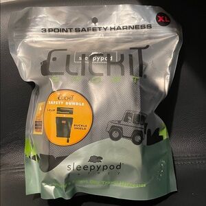 Sleepypod Clickit Sport Dog Safety Harness XL with S-Clip NEW NIP